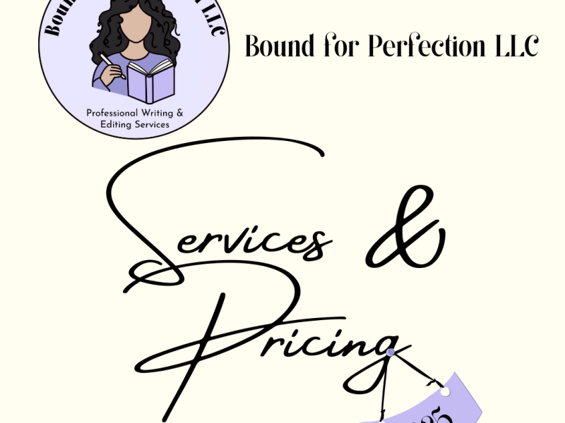 Bound for Perfection LLC 2025 Services &&nbsp;Pricing